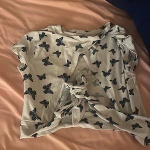 Very comfy shirt perfect to wear especially with it getting hotter now .